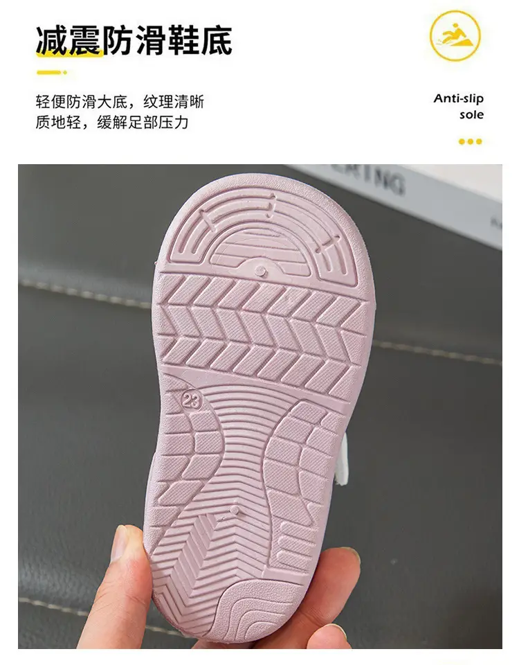 Children's Baby Toddler Shoes, Men's Non-Slip Baby Shoes, 2026 Spring and Summer New Style Girls' Single Shoes, Soft Sole, Versatile Toddler Shoes — feature 8