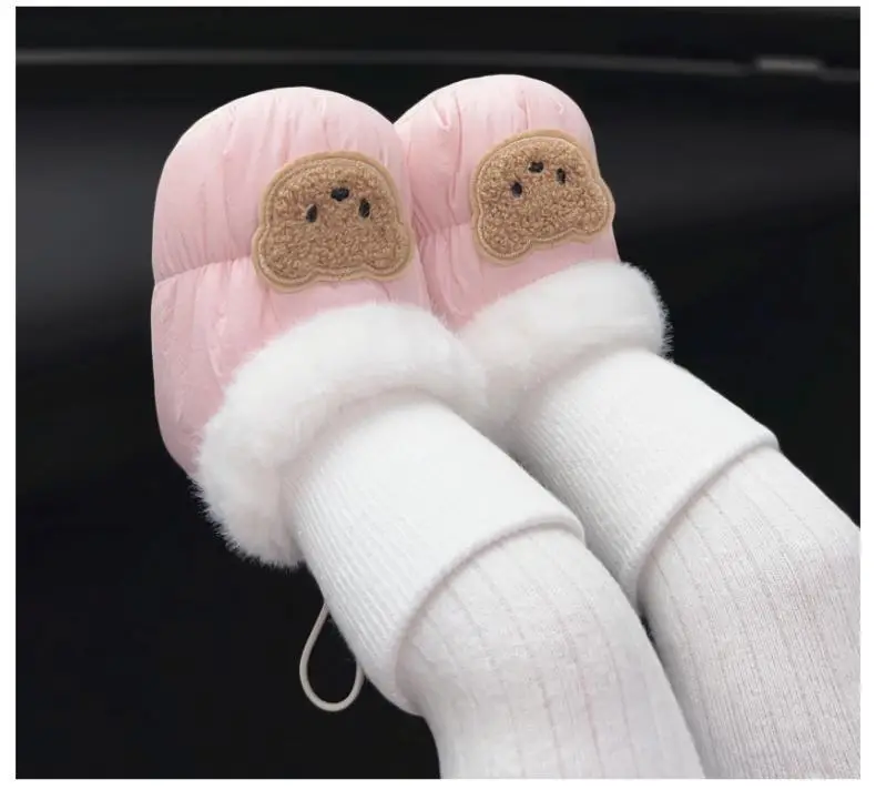 Cute Fleece Baby Shoes for Newborns Pink — feature 10