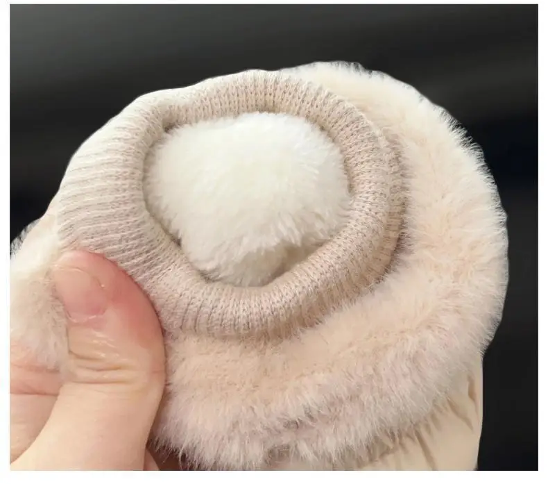 Cute Fleece Baby Shoes for Newborns Pink — feature 12