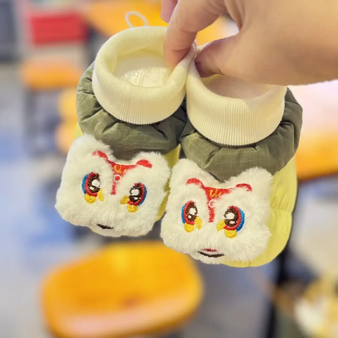 Chinese Cartoon Baby Socks Newborn 0-3-6-12 Months