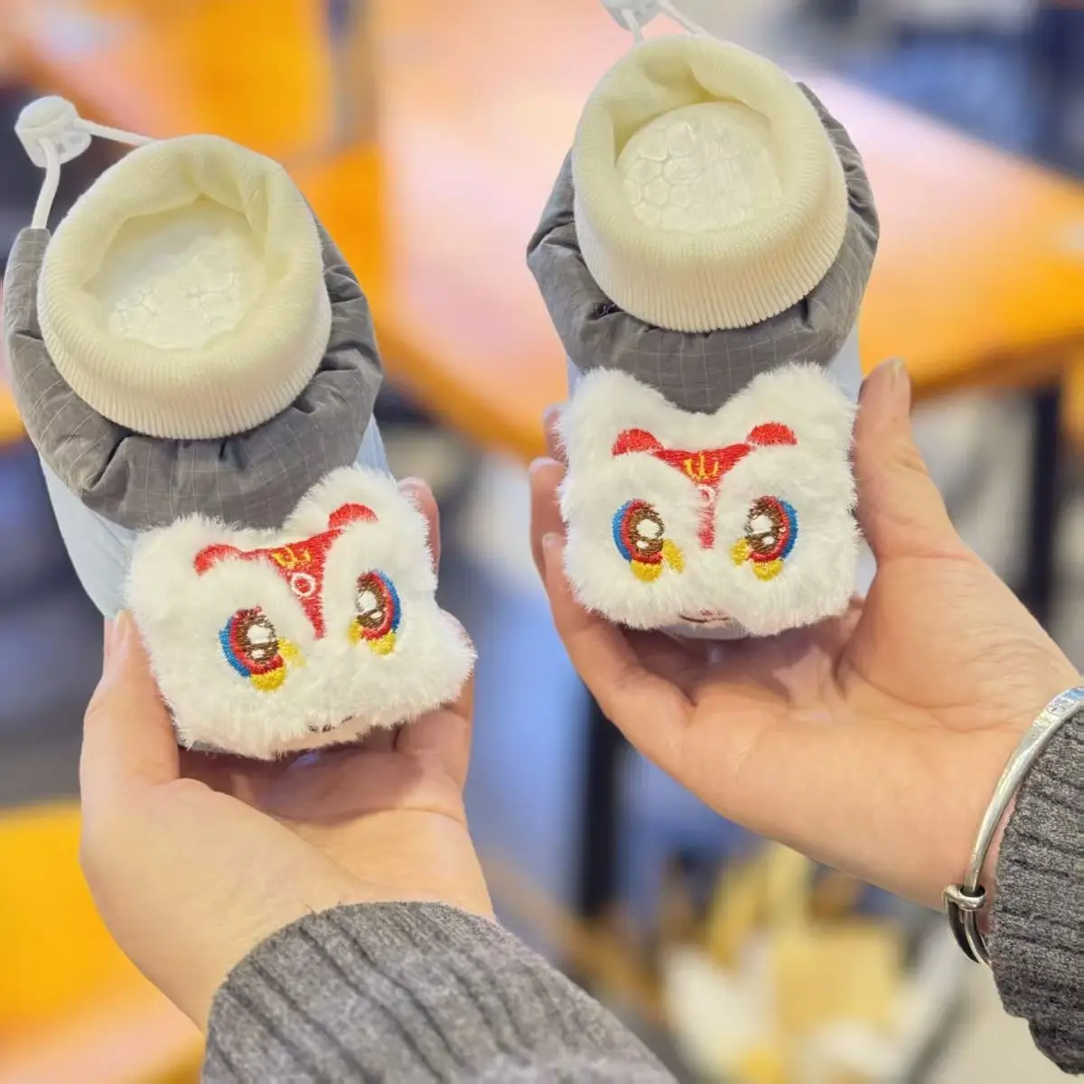 Chinese Cartoon Baby Socks Newborn 0-3-6-12 Months — feature 2