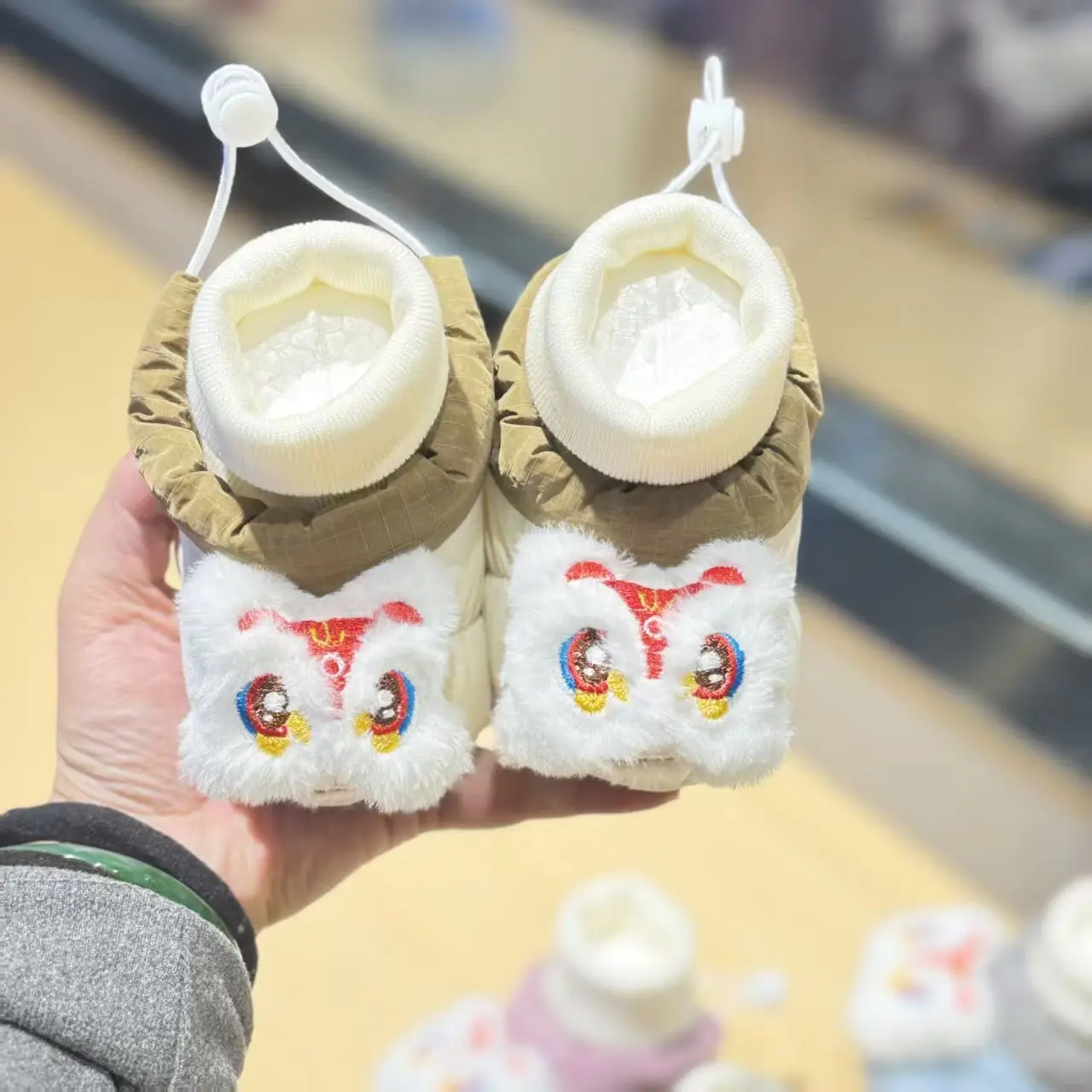 Chinese Cartoon Baby Socks Newborn 0-3-6-12 Months