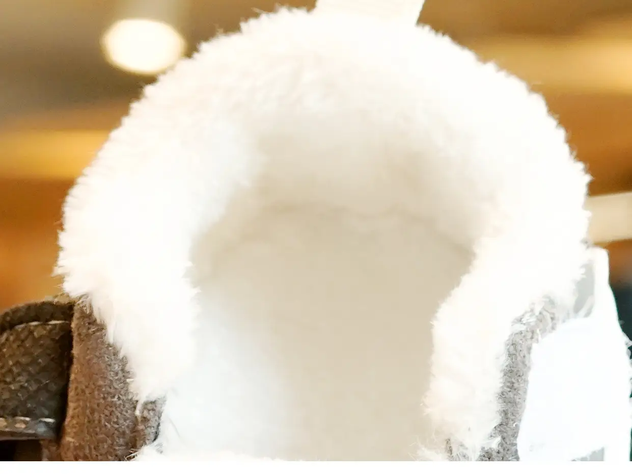 Baby Shoes Soft Sole Winter Fleece Lined 0-1Y — feature 1