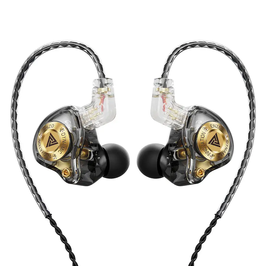 QKz Enzo Pro Gaming Wired Headphones with Microphone - Image 7
