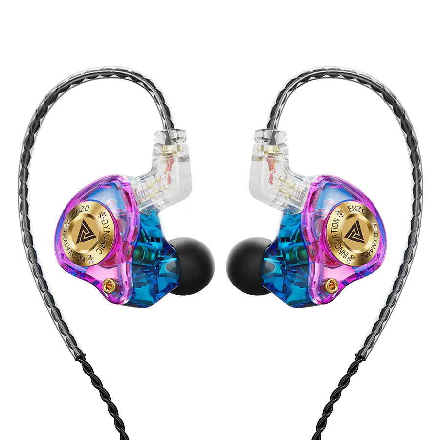 QKz Enzo Pro Gaming Wired Headphones with Microphone - Image 9