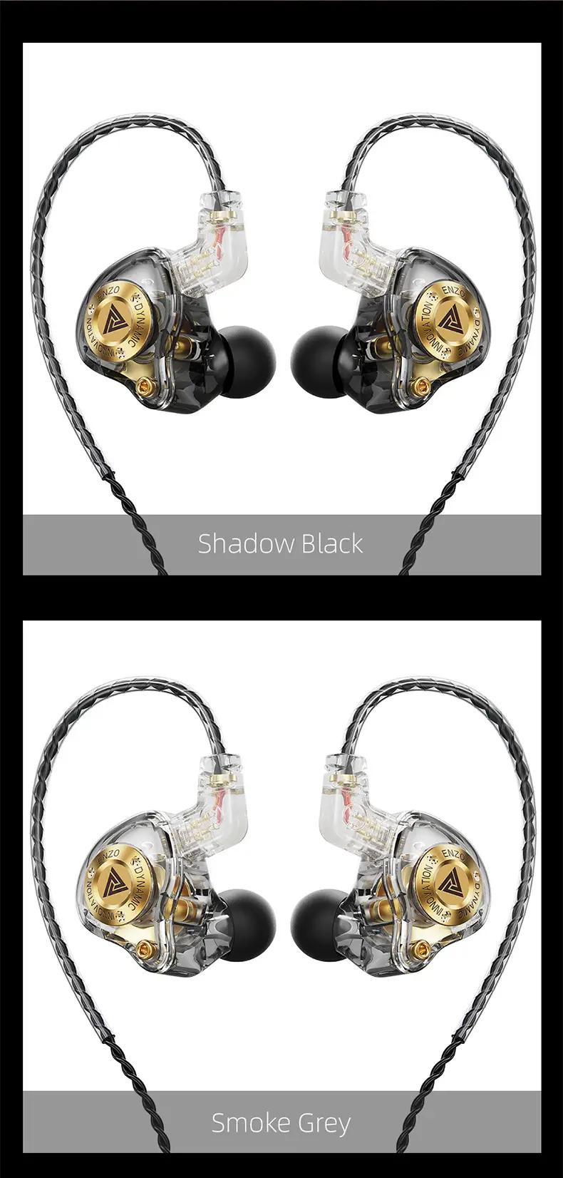QKz Enzo Pro Gaming Wired Headphones with Microphone — feature 37
