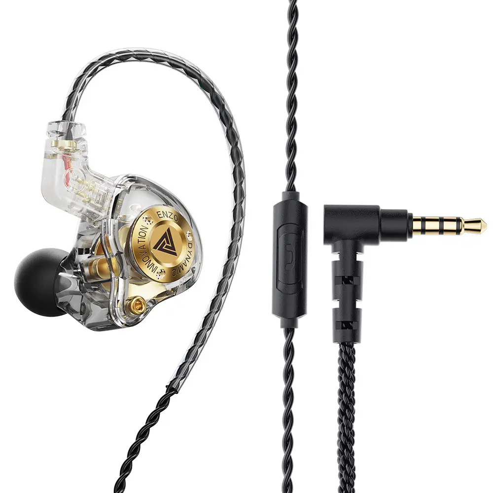 QKz Enzo Pro Gaming Wired Headphones with Microphone - Image 4