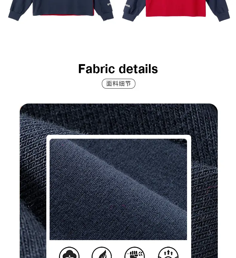 Kids Cotton T-Shirt Navy Blue Big Size TheBCP — feature 4