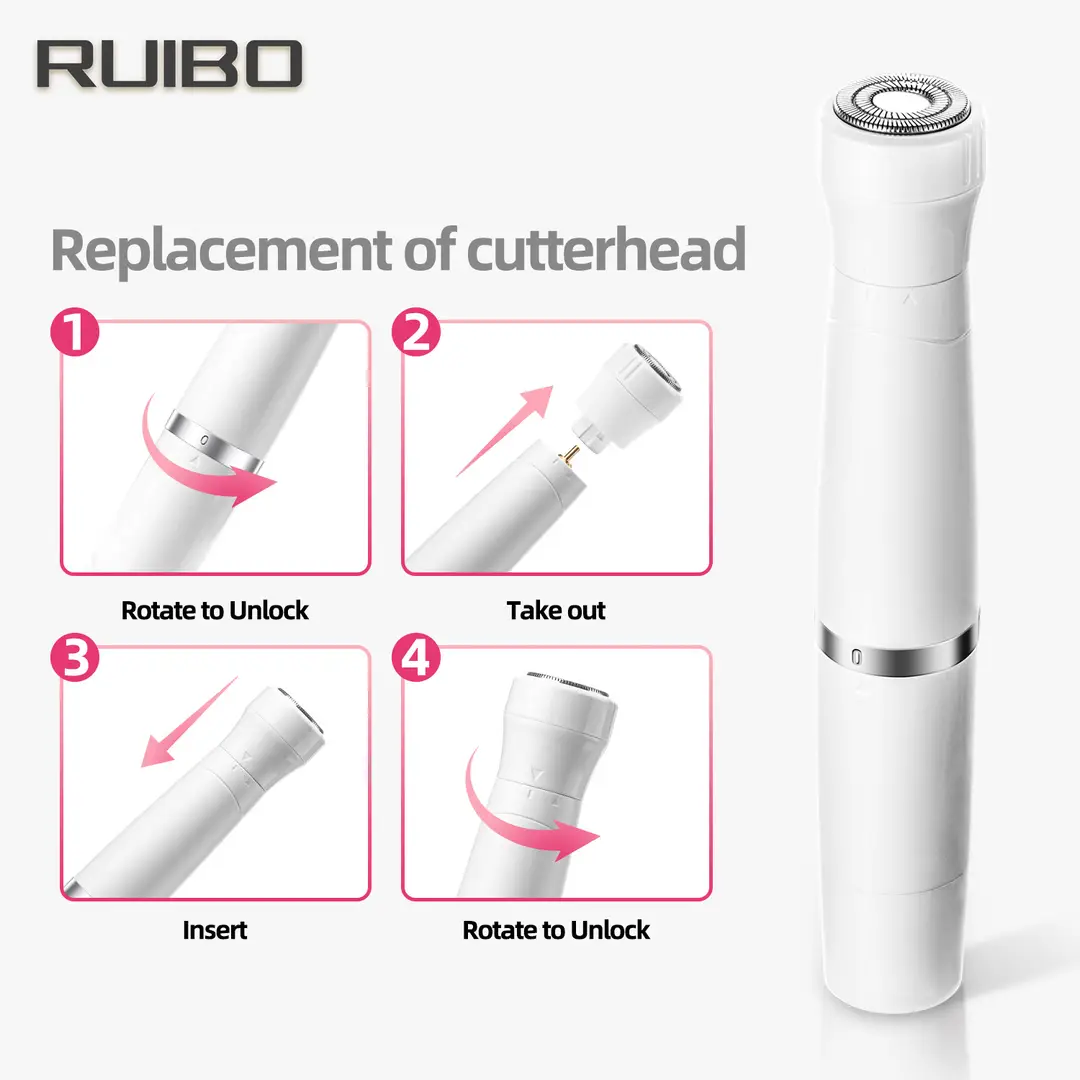 Multifunctional Shaver Electric Hair Clipper Shaver Five-In-One Digital Display Women's Body Private Hair Trimmer