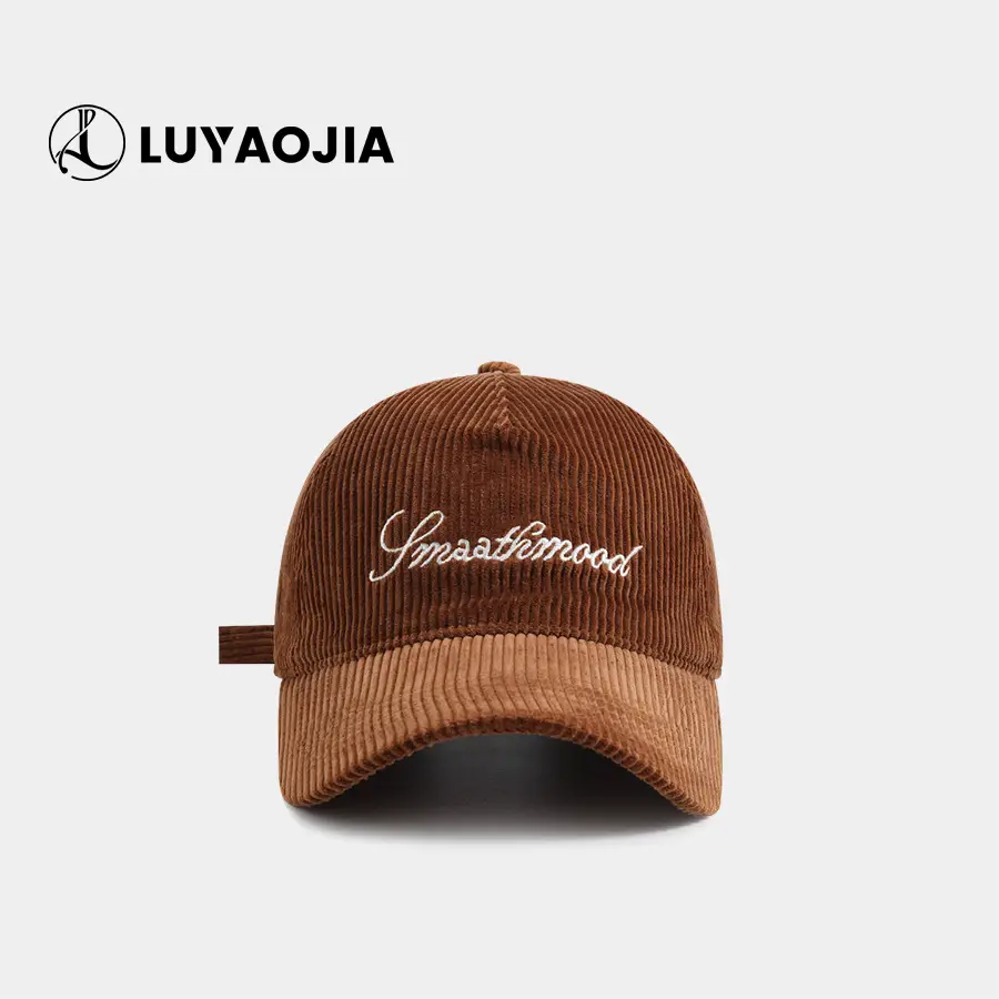 Purple Knitted Baseball Cap for Women with Embroidery — feature 5
