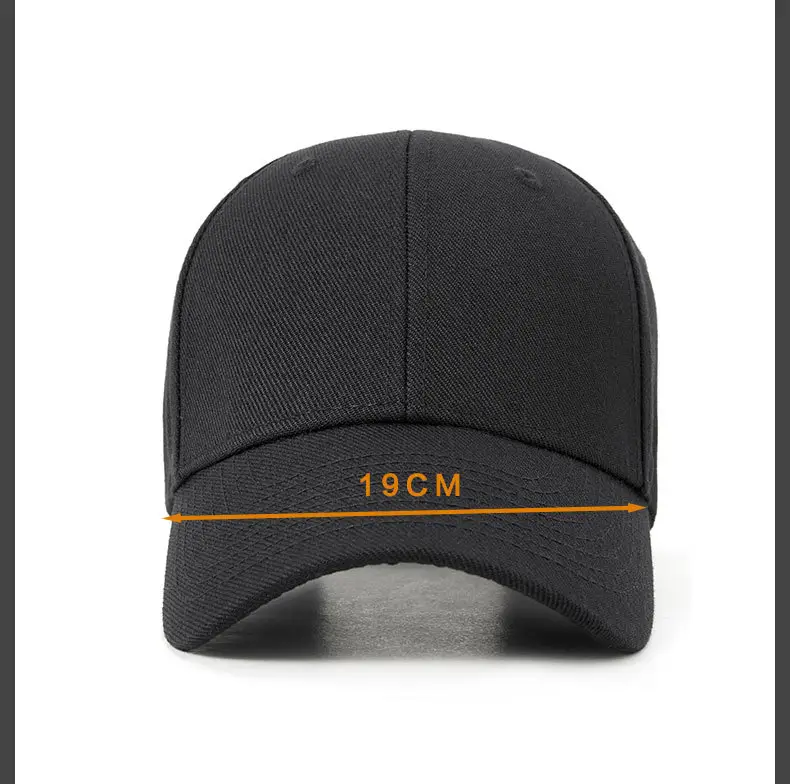 Men Woolen Baseball Cap Grey Wide Bristle Sun Hat — feature 19