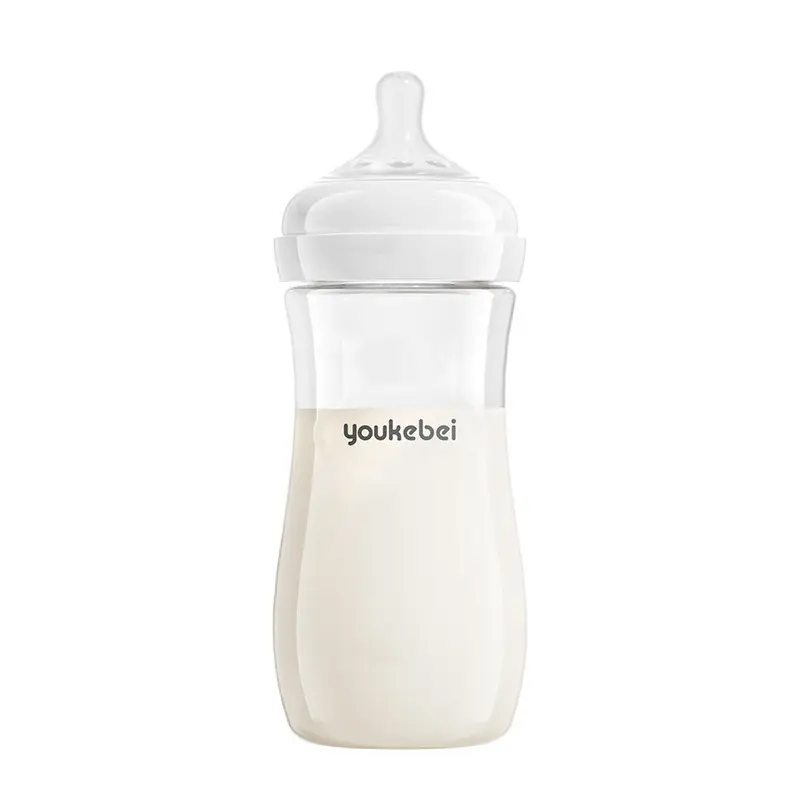 Cross-Border Amazon Pp Anti-Flatulence Bottle Newborn Wide-Diameter Bottle Multi-Capacity English Packaging Custom Wholesale