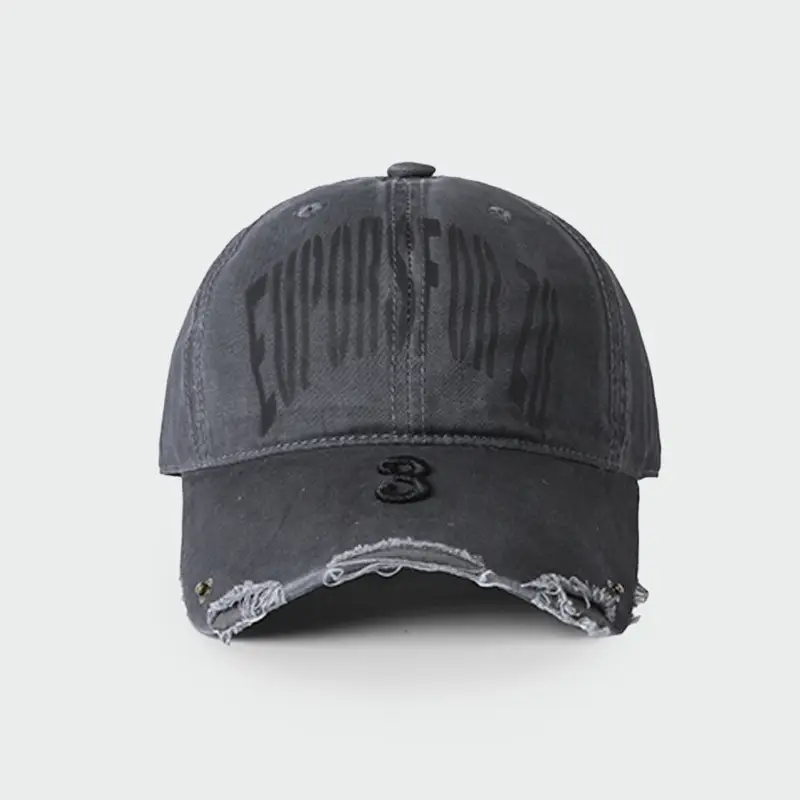 Women Vintage Distressed Baseball Cap Spring Autumn — feature 9