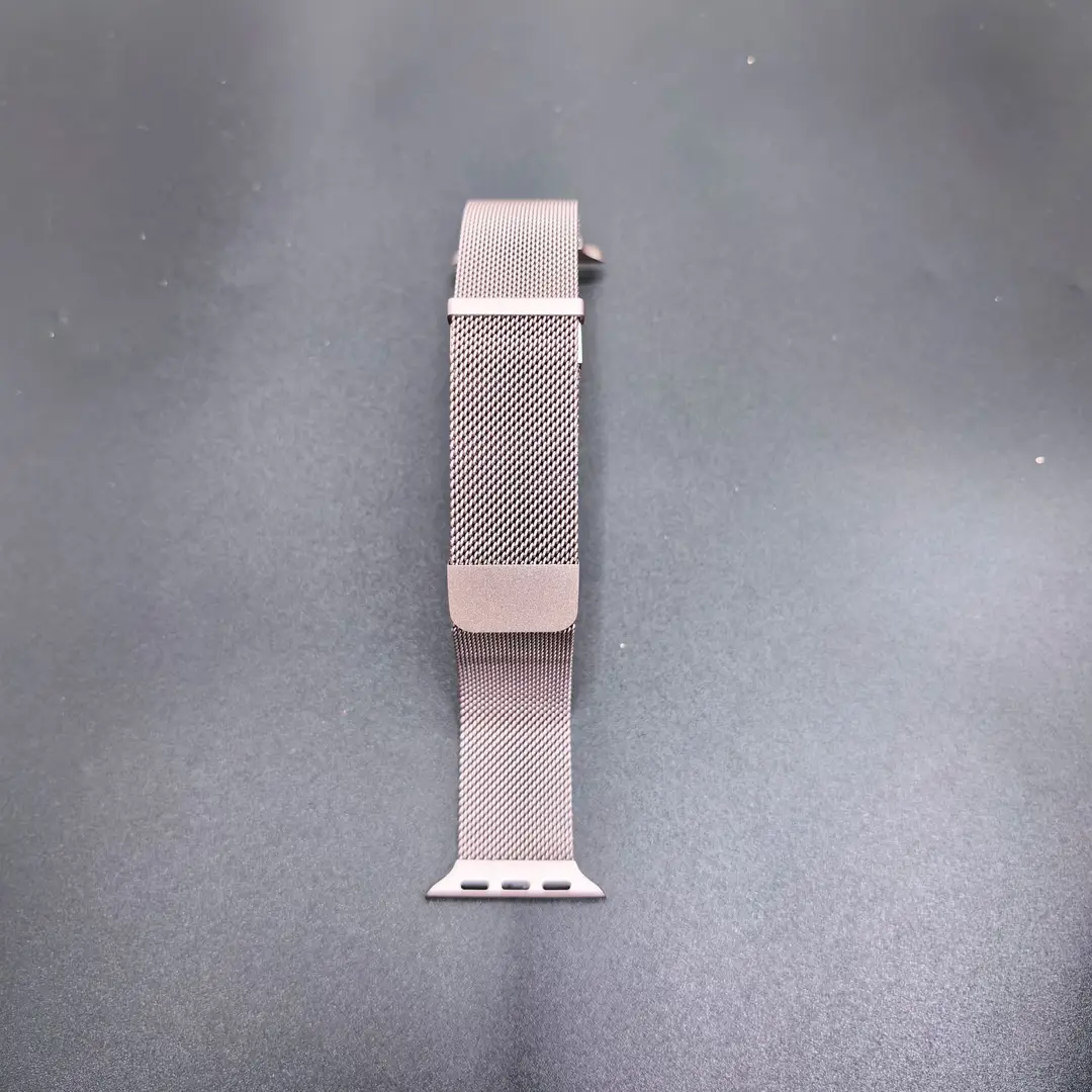 Suitable for Apple Watch Strap Applewatch Two-Section Dual Magnetic Milanese Watch Strap iWatch Watch Strap