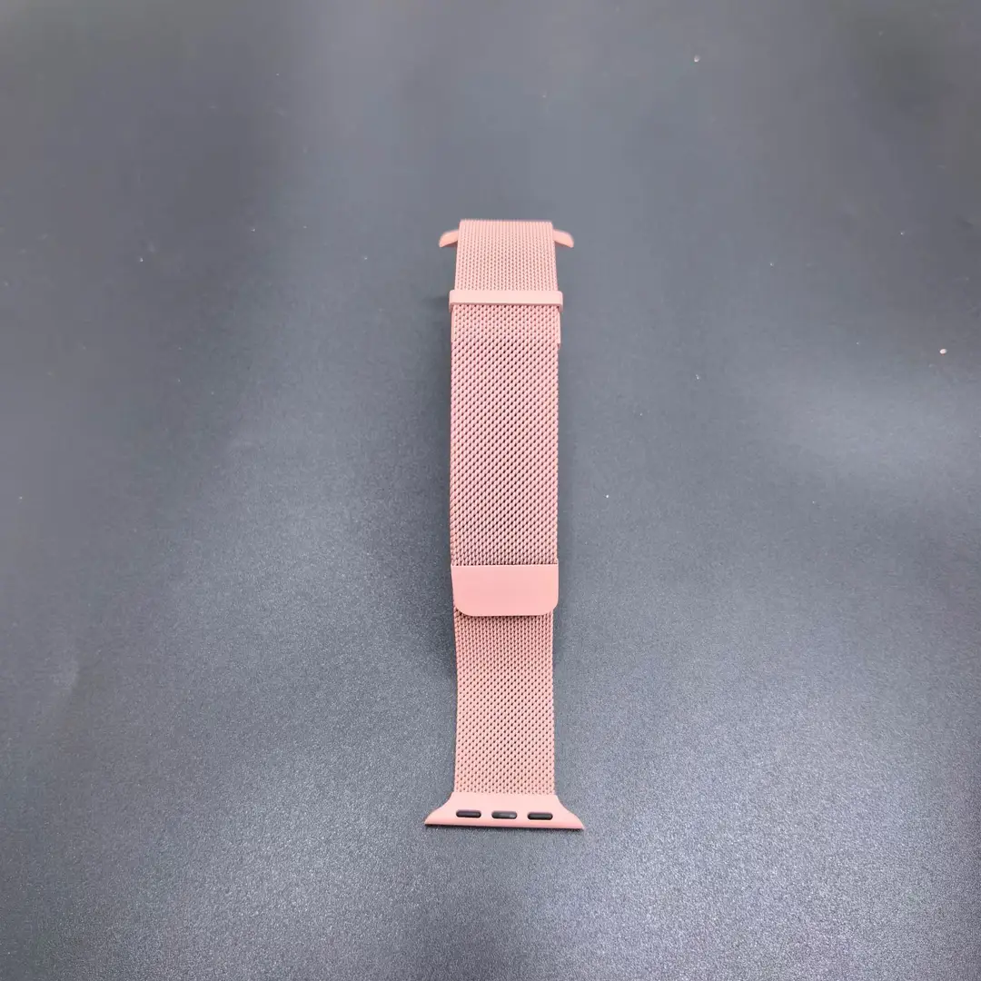 Suitable for Apple Watch Strap Applewatch Two-Section Dual Magnetic Milanese Watch Strap iWatch Watch Strap