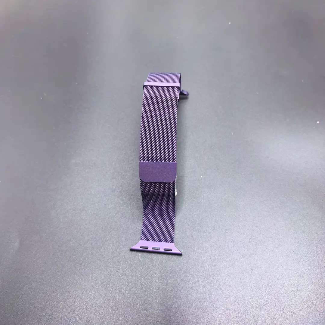 Suitable for Apple Watch Strap Applewatch Two-Section Dual Magnetic Milanese Watch Strap iWatch Watch Strap