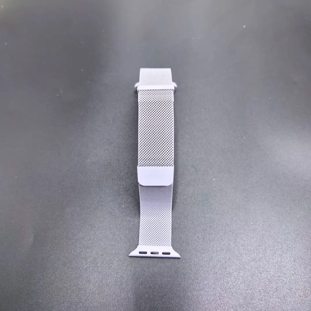 Suitable for Apple Watch Strap Applewatch Two-Section Dual Magnetic Milanese Watch Strap iWatch Watch Strap