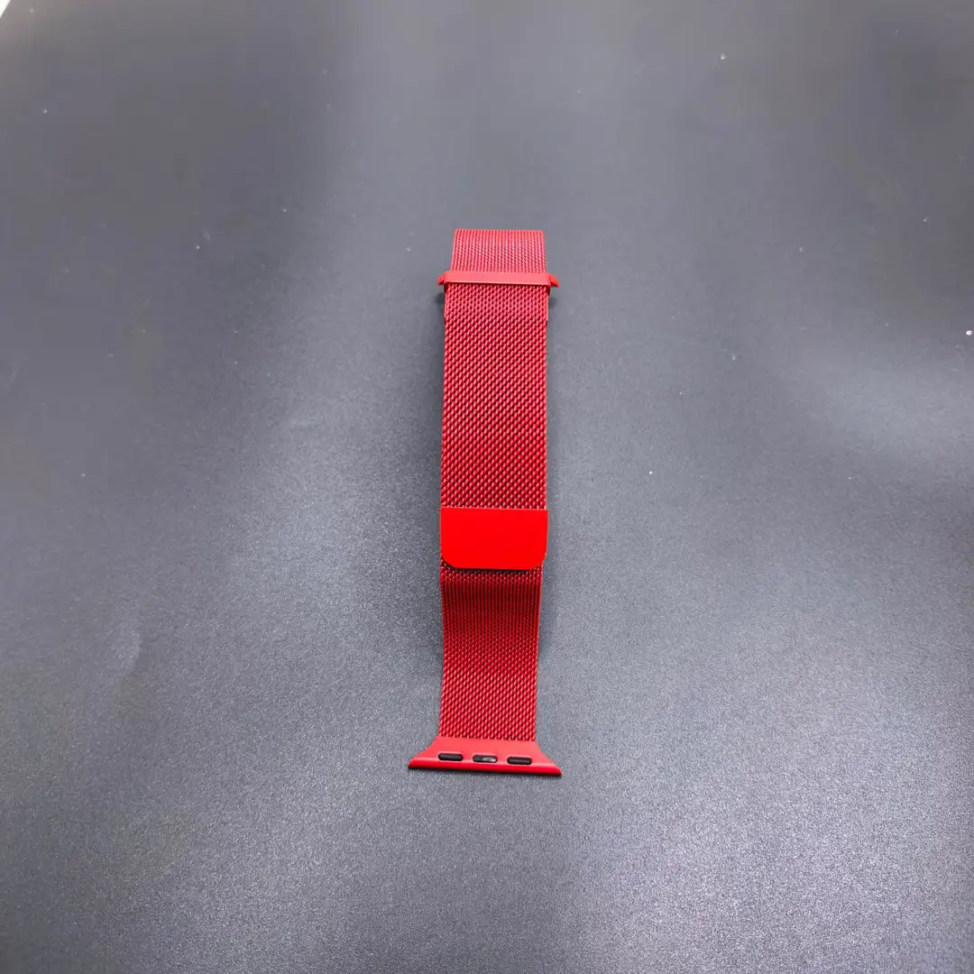 Suitable for Apple Watch Strap Applewatch Two-Section Dual Magnetic Milanese Watch Strap iWatch Watch Strap