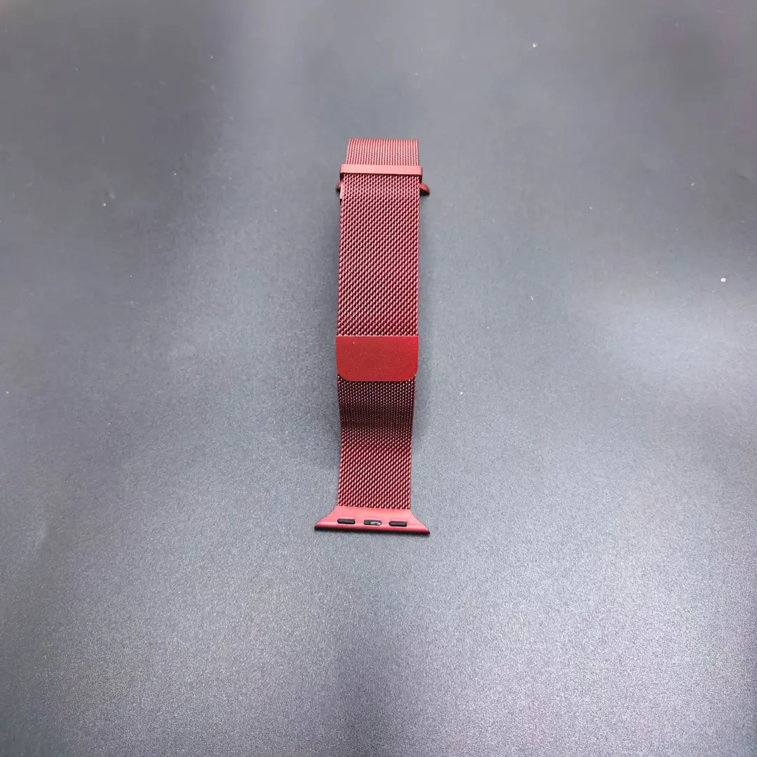 Suitable for Apple Watch Strap Applewatch Two-Section Dual Magnetic Milanese Watch Strap iWatch Watch Strap