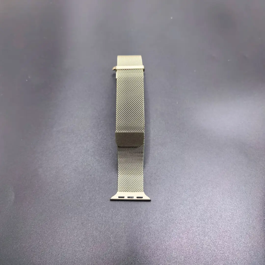 Suitable for Apple Watch Strap Applewatch Two-Section Dual Magnetic Milanese Watch Strap iWatch Watch Strap