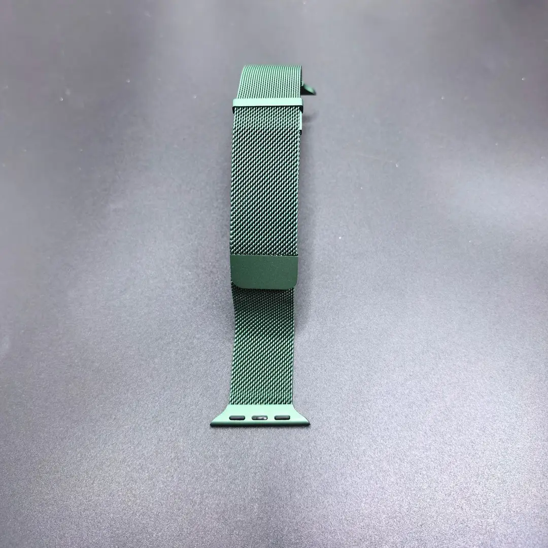 Suitable for Apple Watch Strap Applewatch Two-Section Dual Magnetic Milanese Watch Strap iWatch Watch Strap