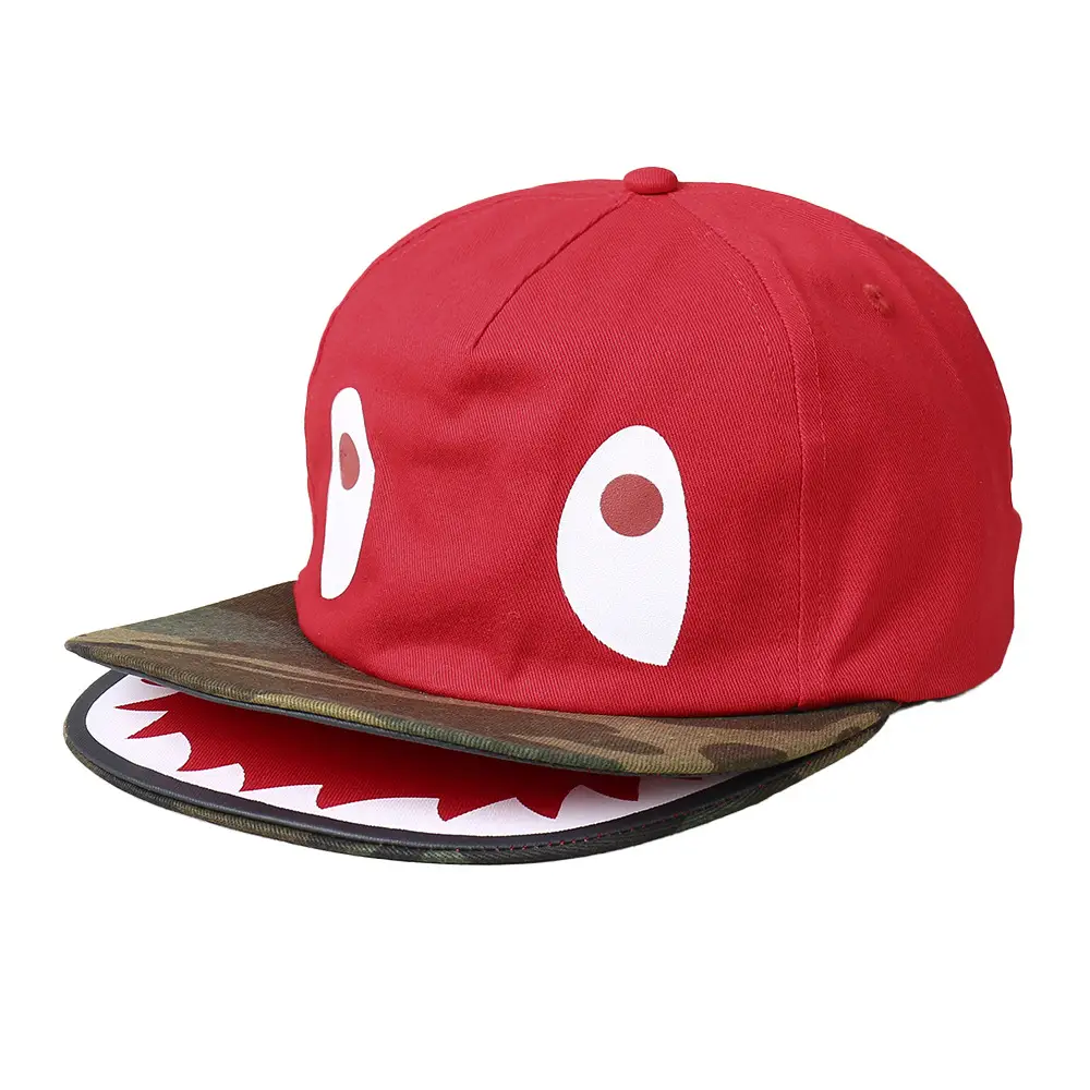 Cute Kitty Cap with Bow and Shark Embroidery - Image 7