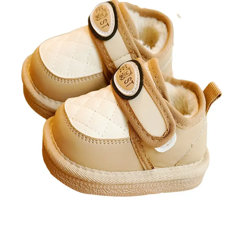 Winter Velvet Toddler Shoes 1-2Yrs Anti-Ski Boots