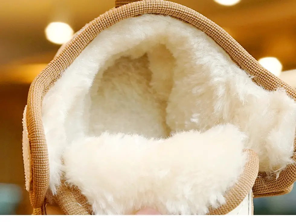 Winter Velvet Toddler Shoes 1-2Yrs Anti-Ski Boots — feature 1