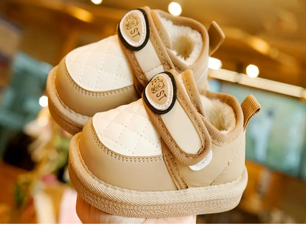Winter Velvet Toddler Shoes 1-2Yrs Anti-Ski Boots — feature 4