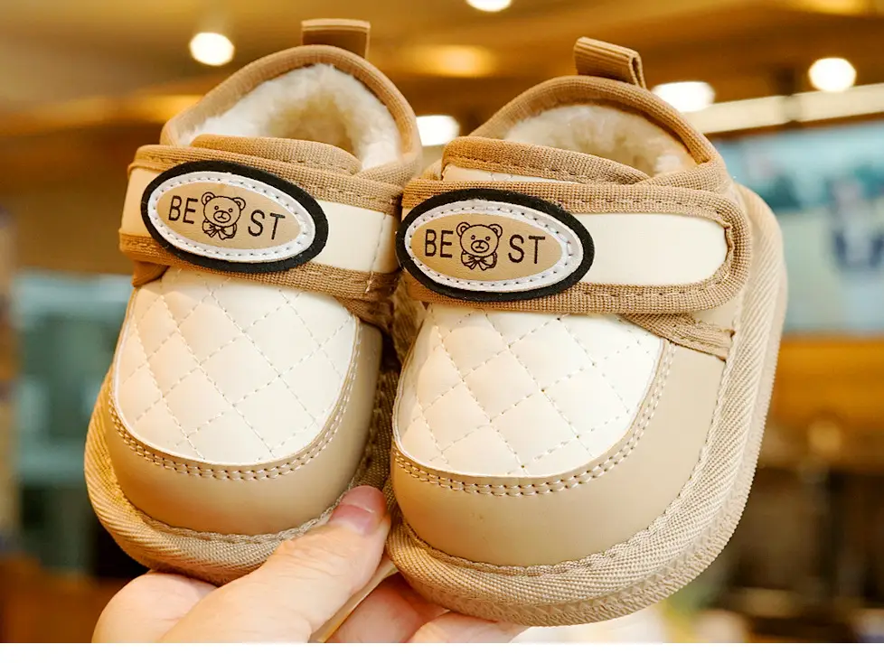 Winter Velvet Toddler Shoes 1-2Yrs Anti-Ski Boots — feature 5