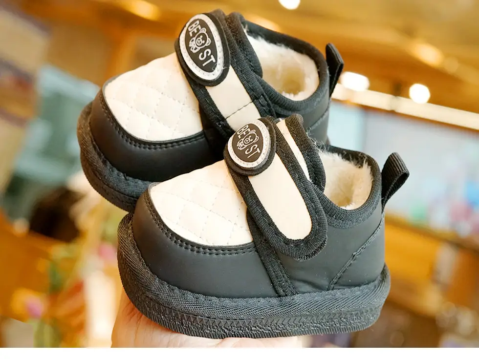 Winter Velvet Toddler Shoes 1-2Yrs Anti-Ski Boots — feature 7