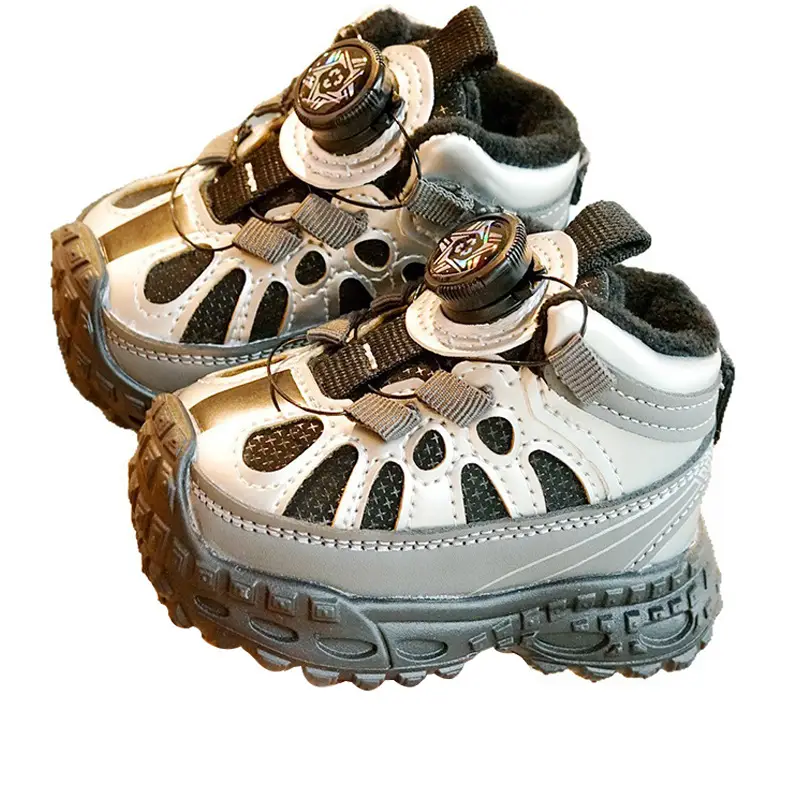 Toddler Winter Velvet Shoes 1-2Yr Non-Slip Soft Sole