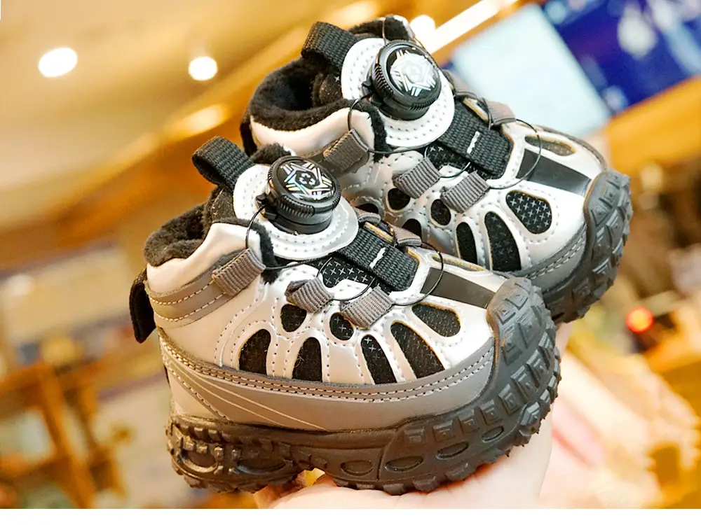Toddler Winter Velvet Shoes 1-2Yr Non-Slip Soft Sole — feature 4