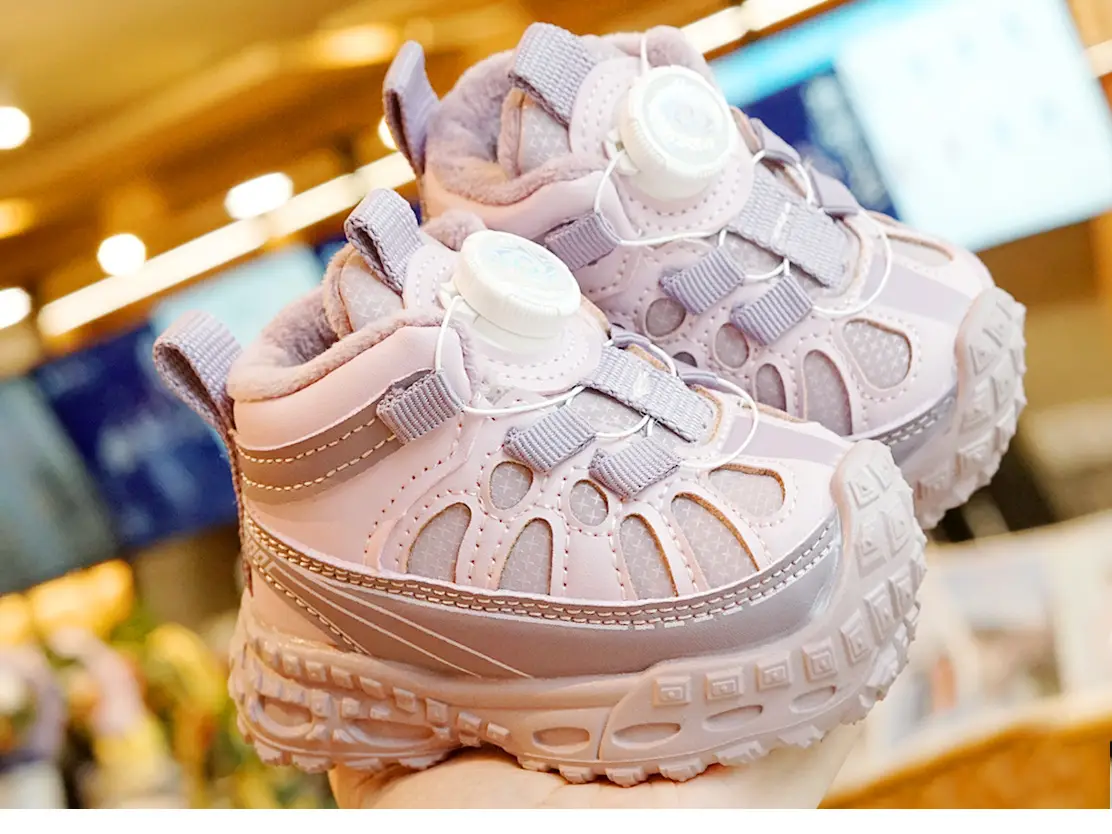 Toddler Winter Velvet Shoes 1-2Yr Non-Slip Soft Sole — feature 7