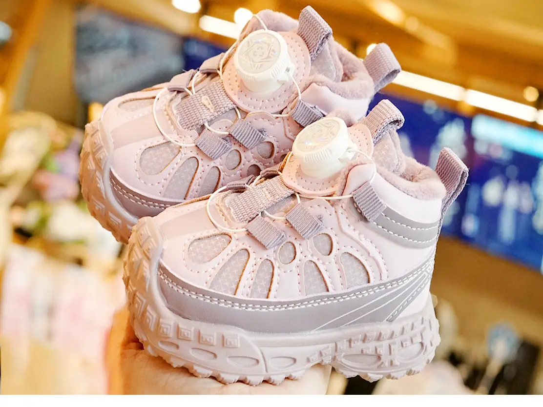 Toddler Winter Velvet Shoes 1-2Yr Non-Slip Soft Sole — feature 8