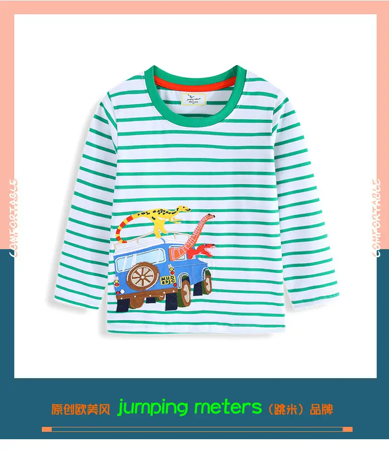 Kids Cartoon T-Shirt Long Sleeve Spring Autumn Boys — feature 2