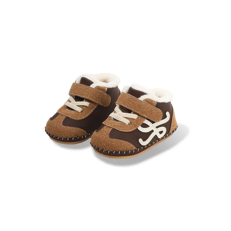 Winter Baby Shoes for 0-6 Months Soft Fleece Lined