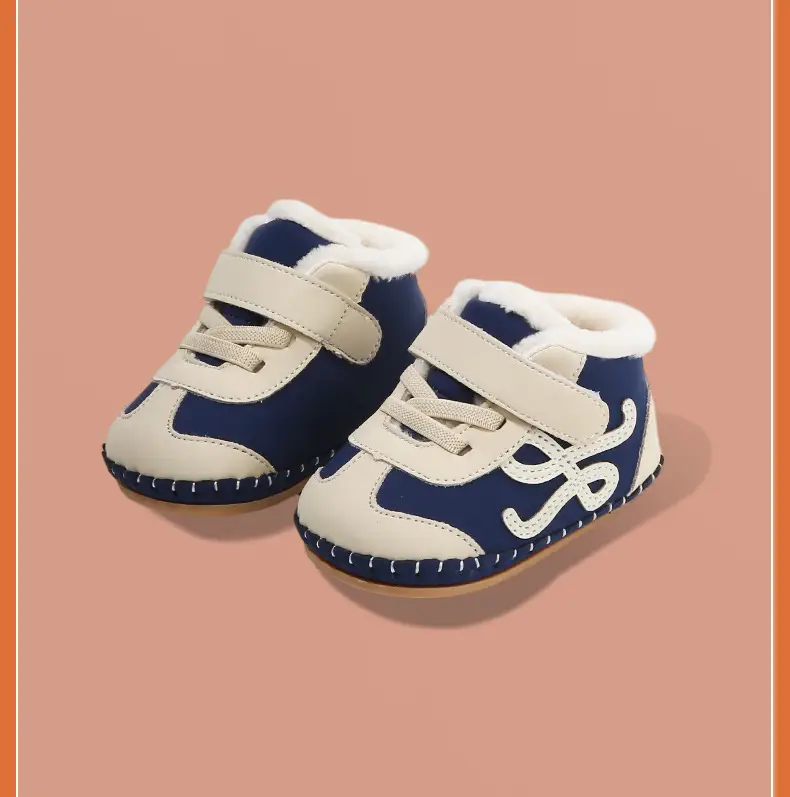 Winter Baby Shoes for 0-6 Months Soft Fleece Lined — feature 27