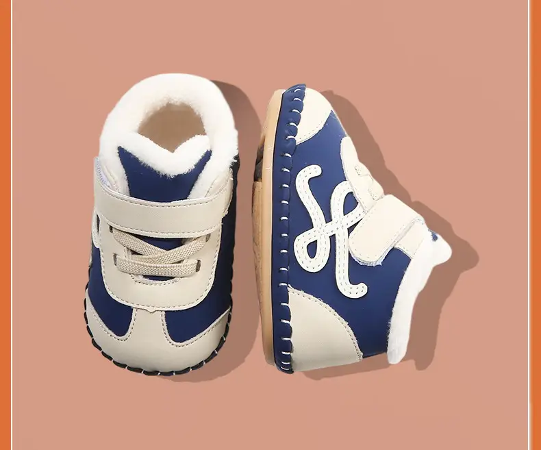 Winter Baby Shoes for 0-6 Months Soft Fleece Lined — feature 28