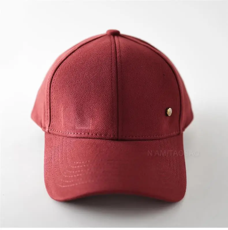 Maroon Baseball Cap for Men Women Sunshade Clothing — feature 12