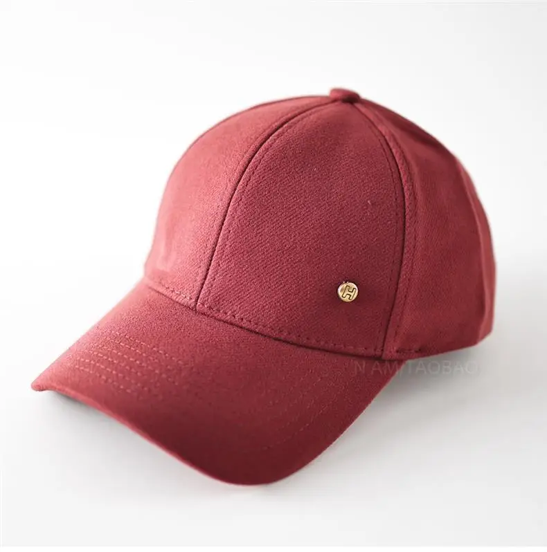 Maroon Baseball Cap for Men Women Sunshade Clothing — feature 3