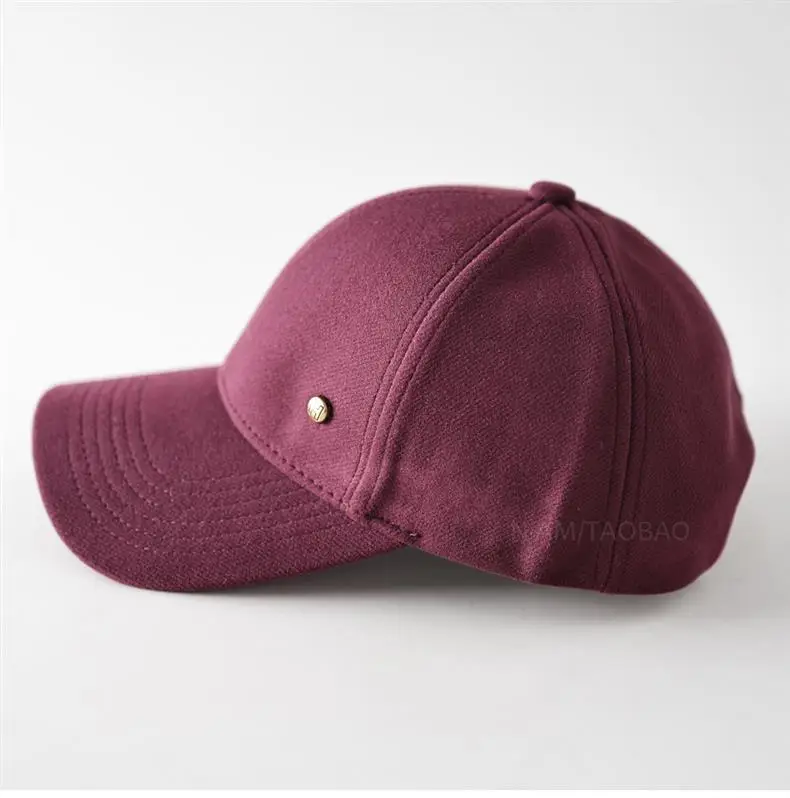 Maroon Baseball Cap for Men Women Sunshade Clothing — feature 7