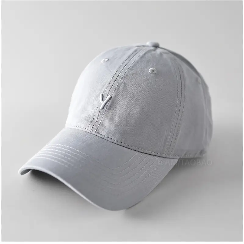 Beige Three-Dim Letter Y Cap for Men Women - Image 7
