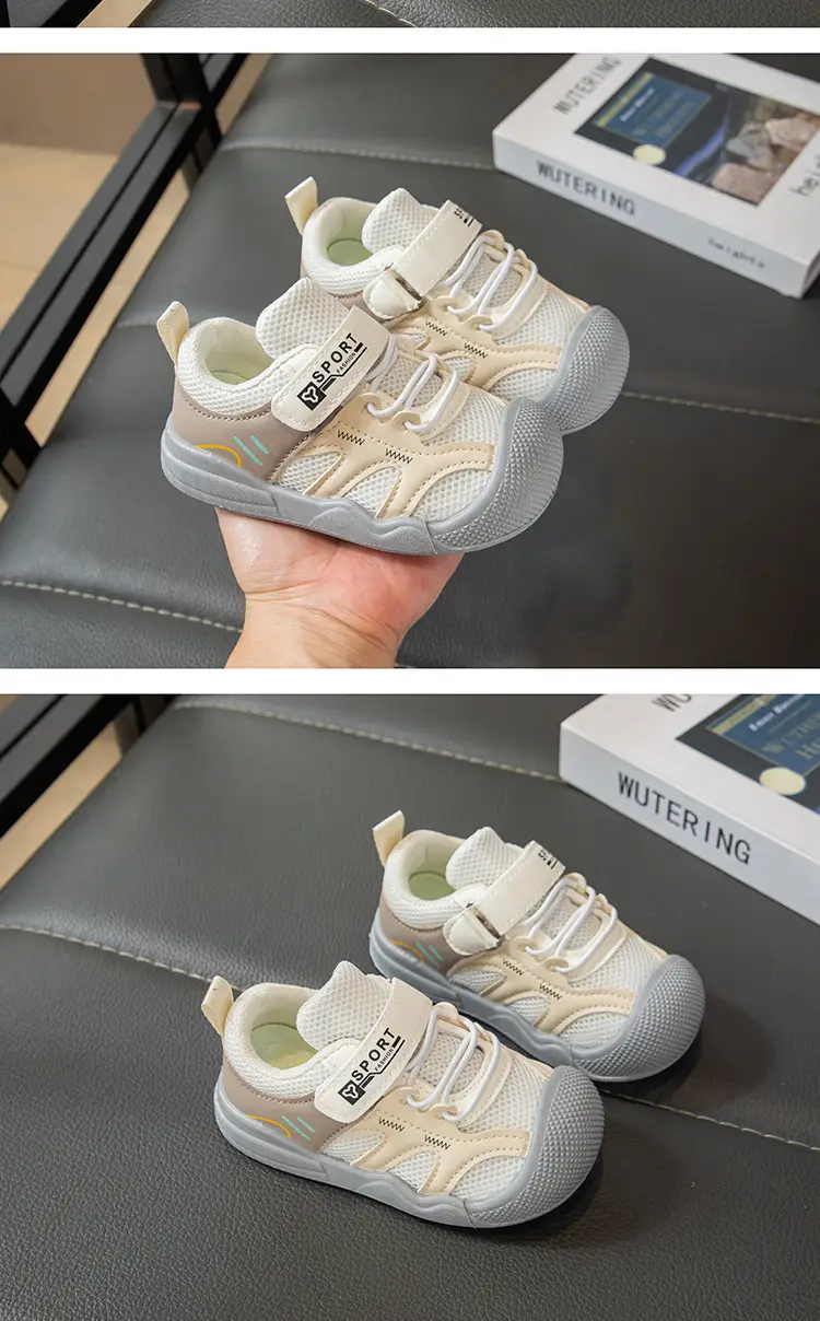 New Children's Sports Shoes, New Baby Breathable Mesh Girls' Summer Single Mesh Toddler Shoes, Baby Soft Soles — feature 11