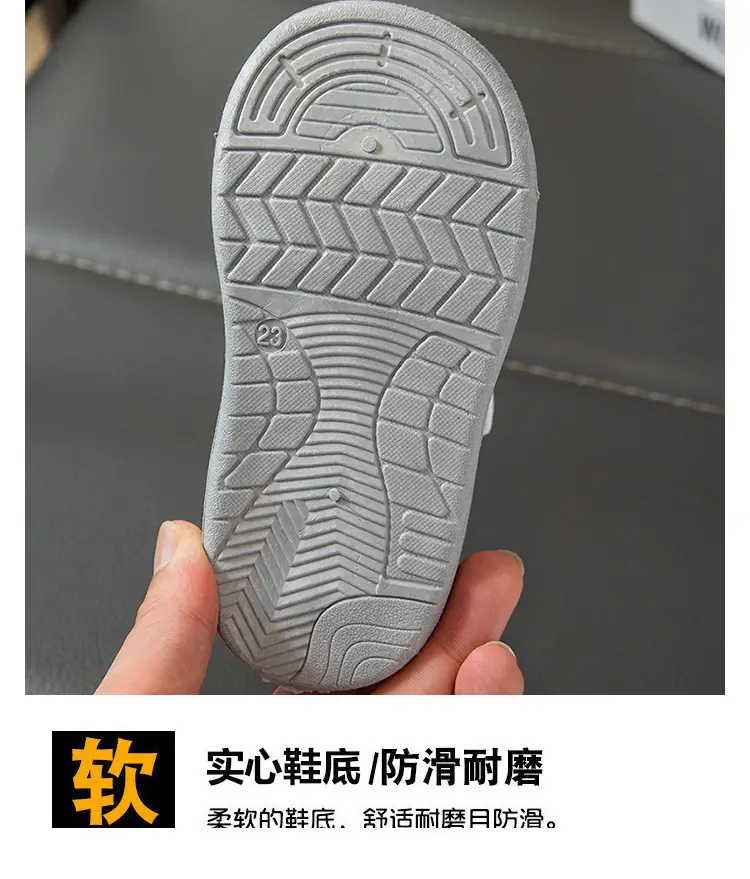 New Children's Sports Shoes, New Baby Breathable Mesh Girls' Summer Single Mesh Toddler Shoes, Baby Soft Soles — feature 2