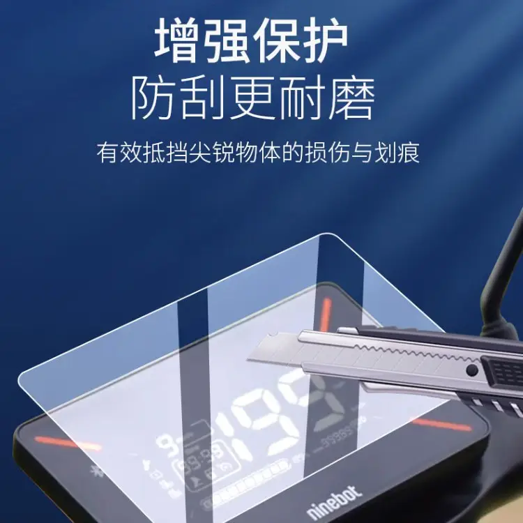 750Sr-S Tempered Explosion-Proof Motorcycle Screen Film - Image 2