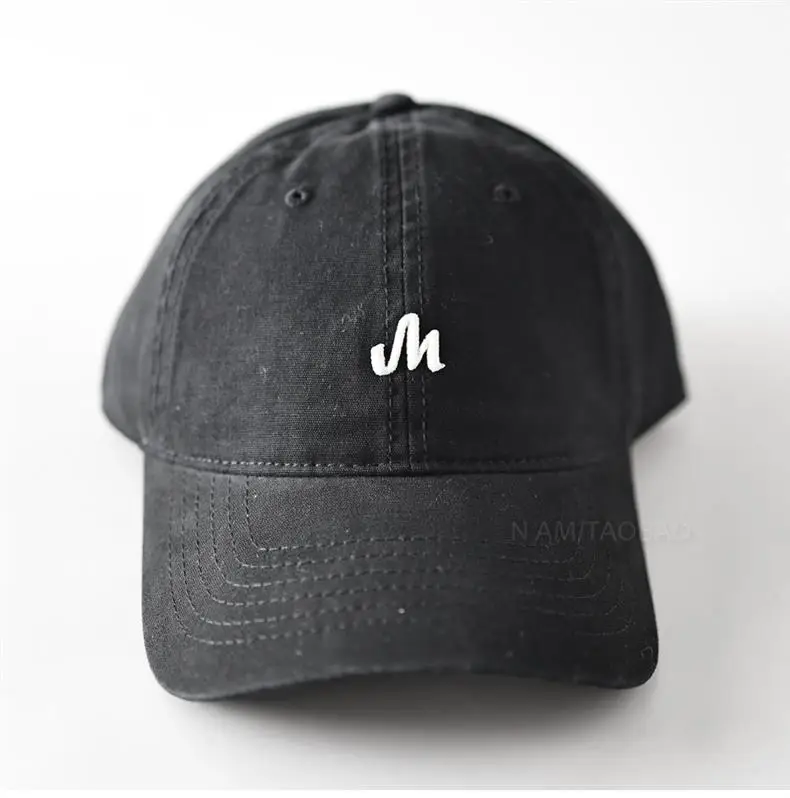 Blue Three-Dimensional Letter Embroidered Baseball Cap for Men Women — feature 10