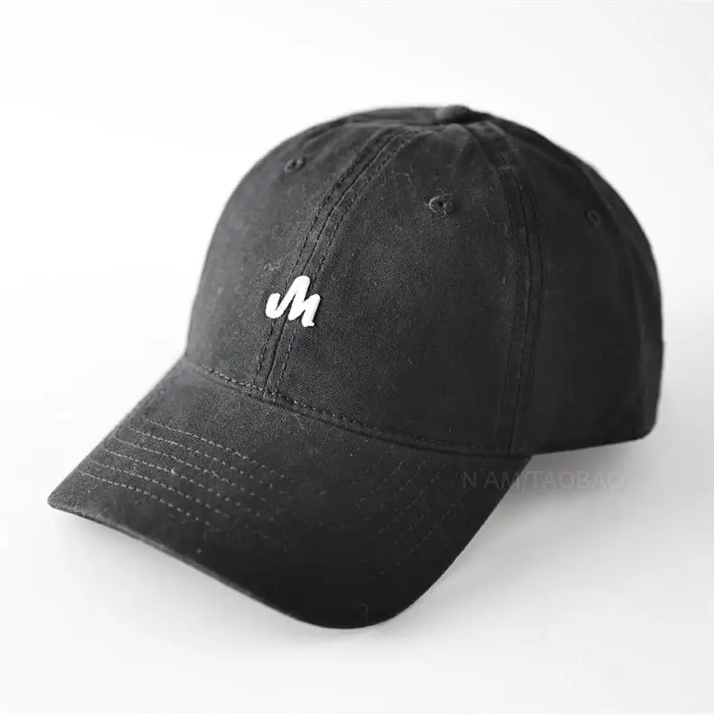 Blue Three-Dimensional Letter Embroidered Baseball Cap for Men Women — feature 2