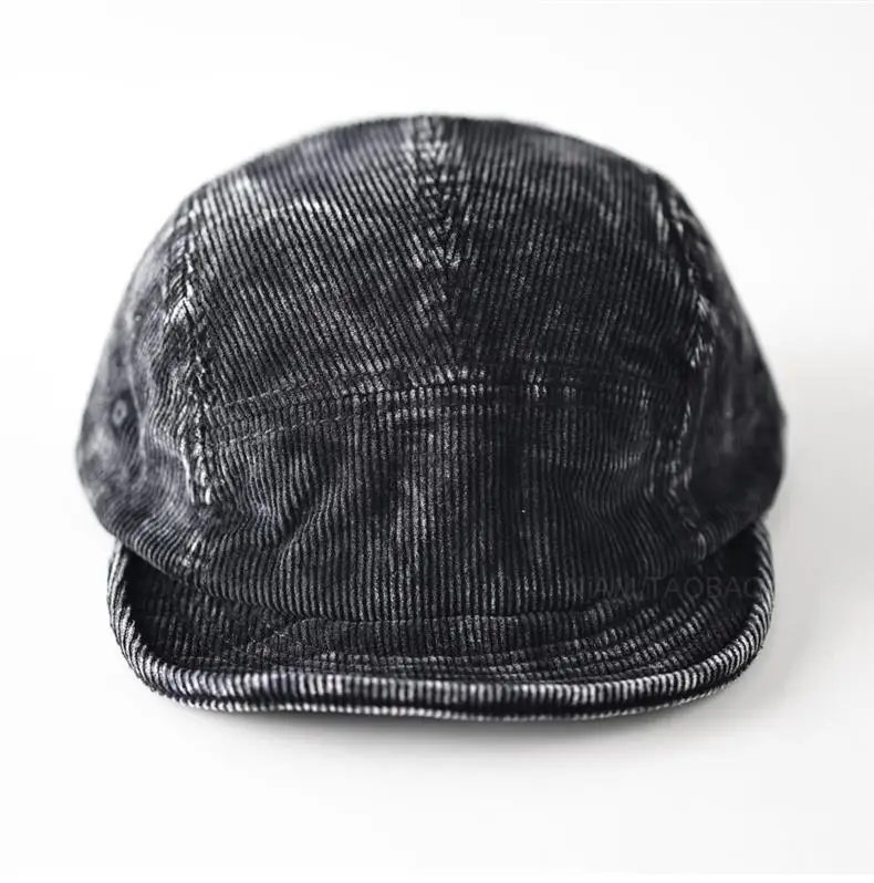 Vintage Distressed Corduroy Baseball Cap Unisex — feature 4