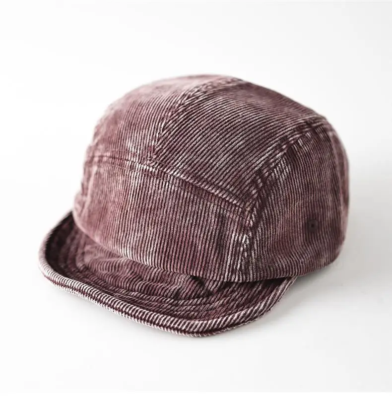 Vintage Distressed Corduroy Baseball Cap Unisex — feature 6